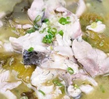 Sour Cabbage Fish with Mandarin Fish