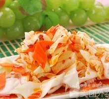 Black Fish with Pickled Vegetable