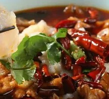 Fish with Pig Intestines
