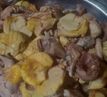 Garlic Braised Whole Chicken