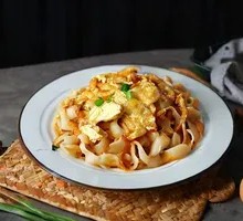 Egg Fried Knife-Cut Noodles