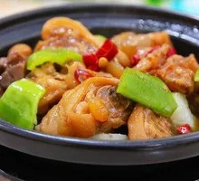 Braised Pig Trotter with Rice