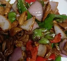 Onion Stewed Pork Intestines
