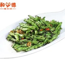 Preserved Vegetable Stir-fried with Green Beans