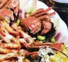 Steamed Crab with Fresh Mix