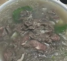 Beef Tenderloin Noodle Soup