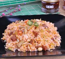 Offal and Egg Fried Rice