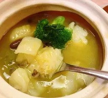 Golden Soup Abalone Rice