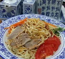 红烧牛肉凉面