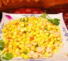 Corn Chicken Dice