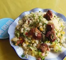 Pork Rib Fried Rice