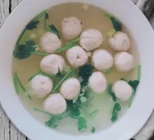 Clear Soup White Jade Meatballs