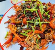 Dry-Fried Large Prawns