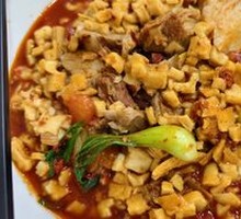 Premium Lamb Stir-fried Noodle Soup