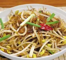 Stir-Fried Bean Sprouts with Vermicelli