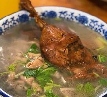 Duck Blood and Tofu Skin Stir-fry