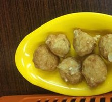 Curry Squid Ball Omelette Rice