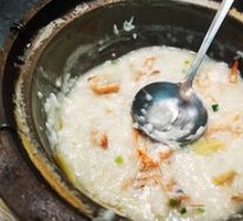 Pork Rib and Shrimp Congee