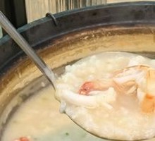 Squid and Shrimp Congee