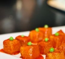 Braised Tofu with Abalone Sauce