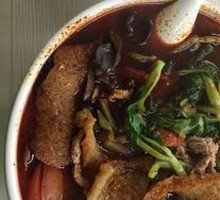 Pig's Kidney and Pork Noodles with Pig's Skin