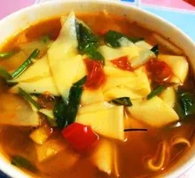 Handmade Noodles in Sauce