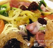 Pig's Tripe and Sausage Stir-fry
