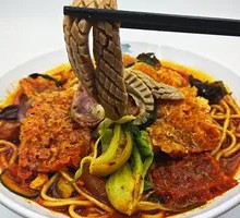 Wheat Ear Pig Intestine Juice-Explosion Skin Belly Eight Fresh Noodles
