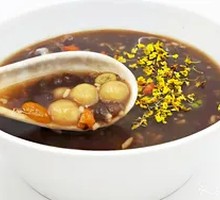 Osmanthus Red Bean Glutinous Rice Balls