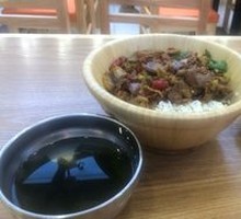Pickled Pepper Pork Liver Wooden Bucket Rice