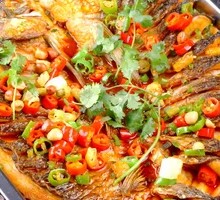 Charcoal-Grilled Sea Bass