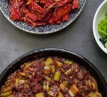 Sour Cabbage Chicken Fried Rice Noodles