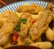 Salted Egg Yolk Rice Cake