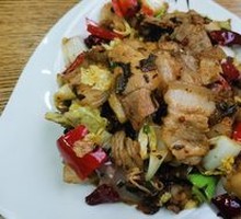 Yunnan Pickled Vegetable Stir-Fried with Pork Belly