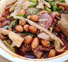 Spicy Sichuan Beef and Ox Tripe in Sour Soup
