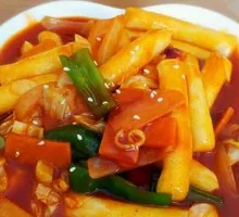 Spicy Rice Cake Stir-Fry