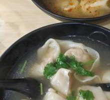 Egg Yolk Shrimp Dumplings