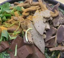 Duck Offal Hot Pot