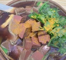 Duck Blood Hot Pot