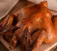 Honey-glazed扒 Chicken