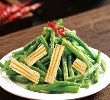 Grandpa's Tofu Skin and Green Beans