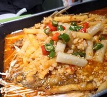 Garlic-Flavored Sea Bass