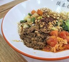 Meat Soy Sauce Tossed Hand-Pulled Noodles