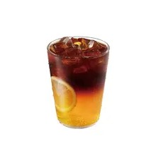 Clear Orange Sparkling Iced Americano