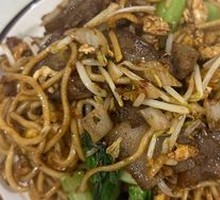 Pig Head Meat Fried Noodles