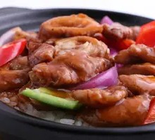 Stir-fried Intestine Baozi Rice