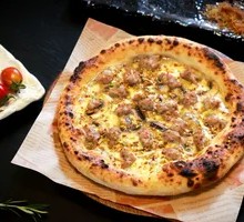 Black Truffle Italian Sausage Pizza