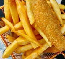 French Fries with Fish