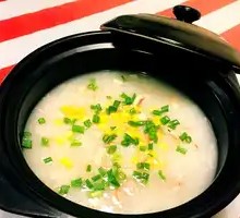 Scallop and Shrimp Congee