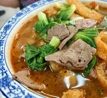 Pig's Liver Noodles with Pig's Skin